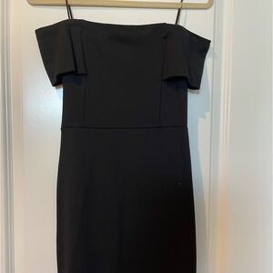 Women’s black bodycon dress